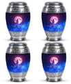 Wolf Keepsake For Human Ashes Funeral, Ashes Urn For Ashes