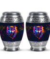 Wolf Keepsake Urn Funeral, Ashes Cremation Urn