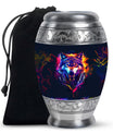 Wolf Keepsake Urn Funeral, Ashes Cremation Urn
