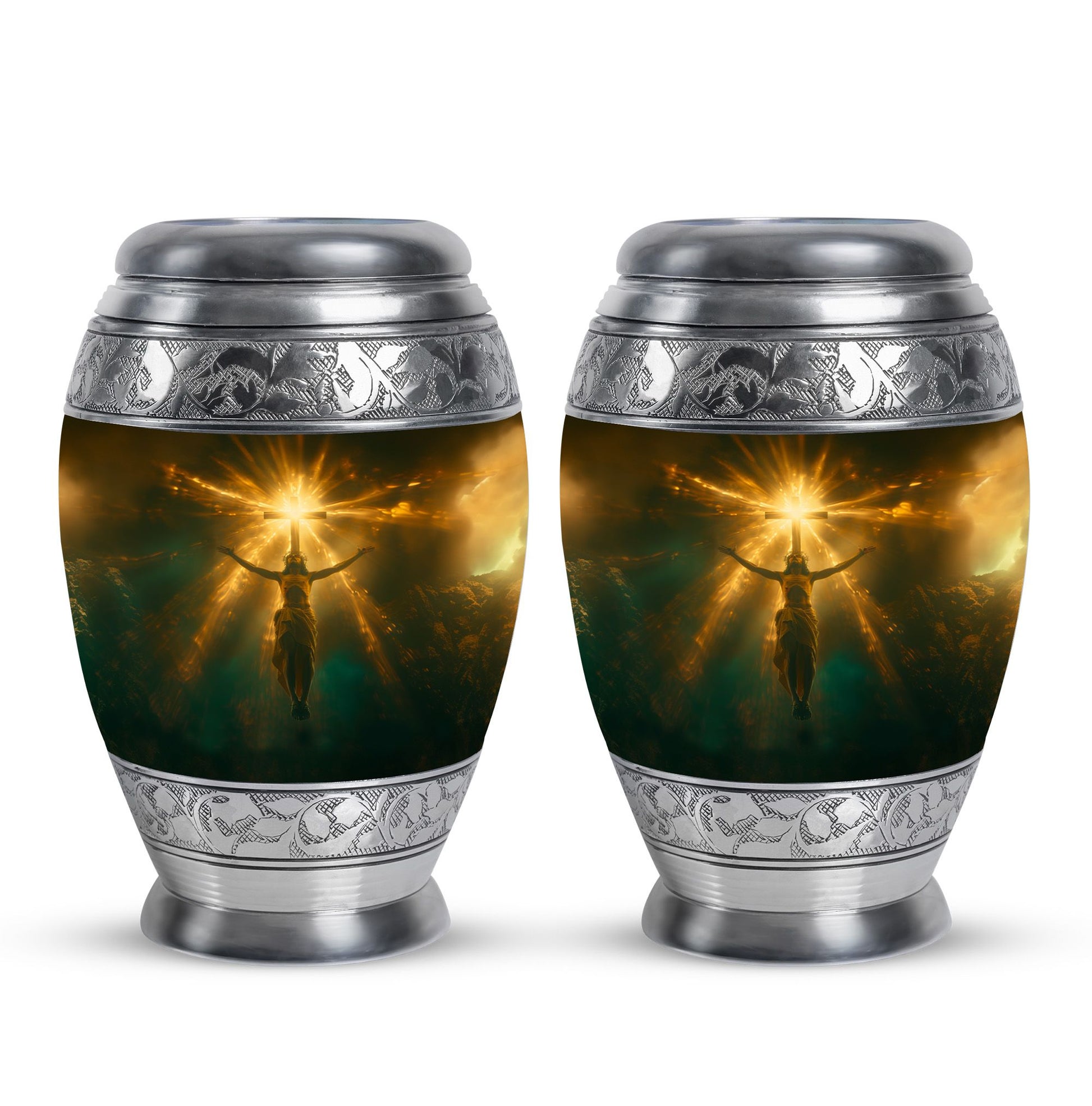 Jesus Small Ashes Urn Funeral, Ashes Cremation Urn For Ashes