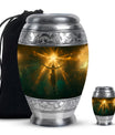 Jesus Small Ashes Urn Funeral, Ashes Cremation Urn For Ashes
