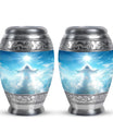 Jesus Small Ashes Keepsake Funeral, Ashes Cremation Urn