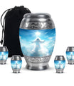 Jesus Small Ashes Keepsake Funeral, Ashes Cremation Urn