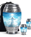 Jesus Small Ashes Keepsake Funeral, Ashes Cremation Urn