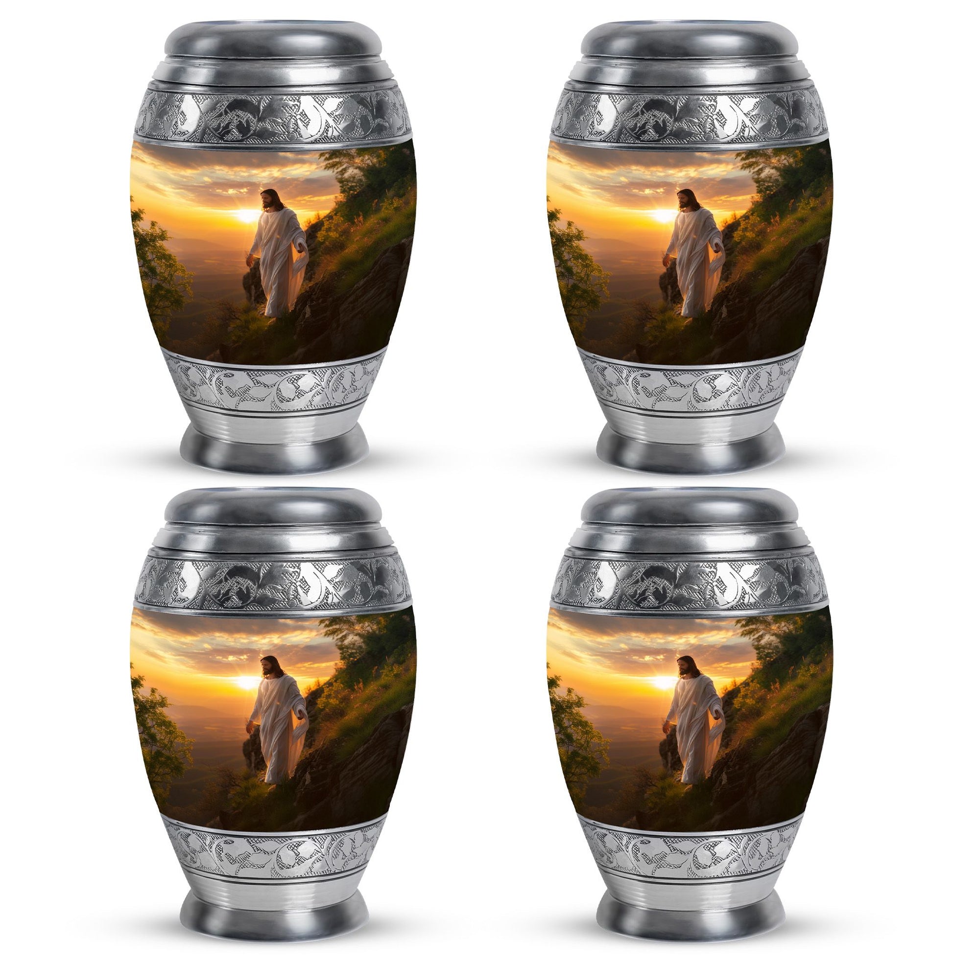 Jesus Small Urns For Women Human Ashes Funeral, Ashes Urn