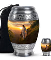 Jesus Small Urns For Women Human Ashes Funeral, Ashes Urn