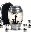 Golf Cremation Urns For Human Ashes - Urn Keepsake Combo Set