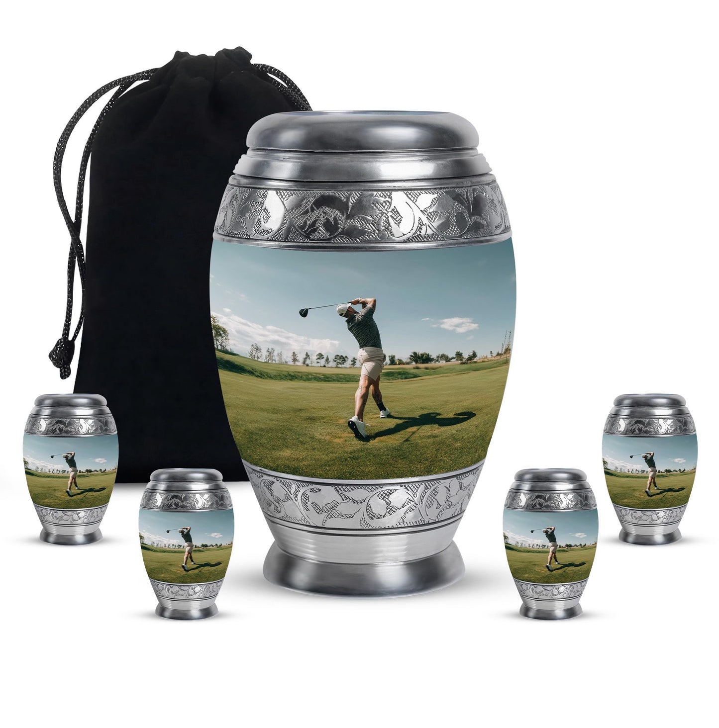 Golf Cremation Urns For Human Ashes - Burial Urns For Ashes
