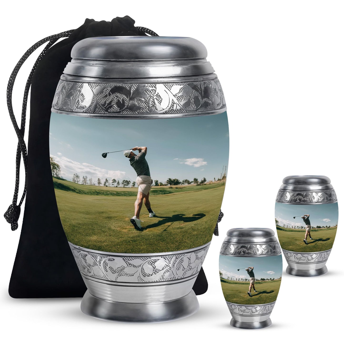Golf Cremation Urns For Human Ashes - Burial Urns For Ashes