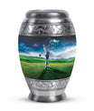 Golf Small Urn For Ashes For Women Funeral, Ashes Memorial Urn