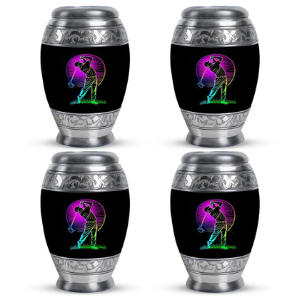 Personalized Golf Cremation Urn for Adult - 10-inch, 200 cu in - Yatskia