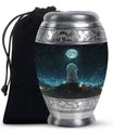White Bunny Moon Women Funeral - Cremation Urns For Ashes For Women