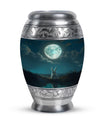White Bunny Moon Miniature Urns For Human Ashes Funeral, Ashes Urn