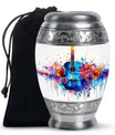 Guitar Urn For Ashes Adult Male Large Funeral, Ashes Urn For Ashes