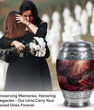 Guitar-Themed Large Cremation Urn for Ashes – Musical Memorial Urn