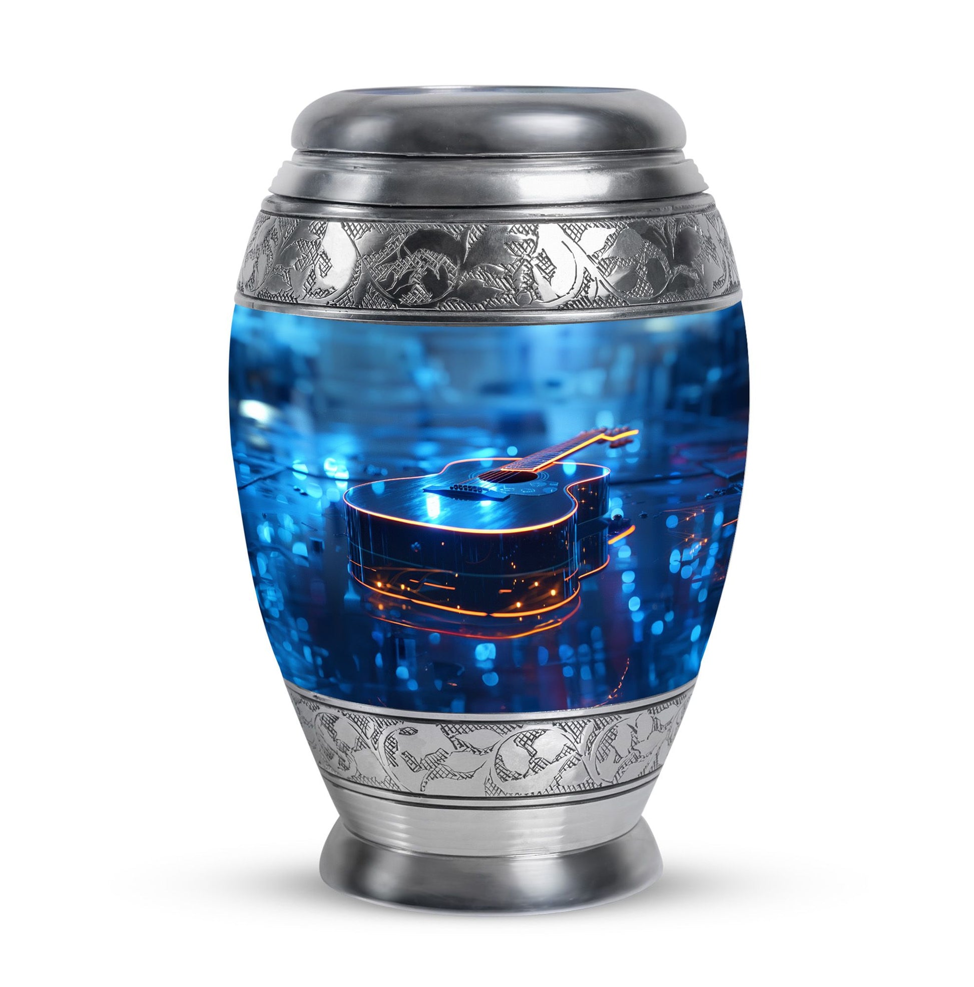 Guitar Urns For Human Ashes Medium Size Funeral, Ashes Memorial Urn