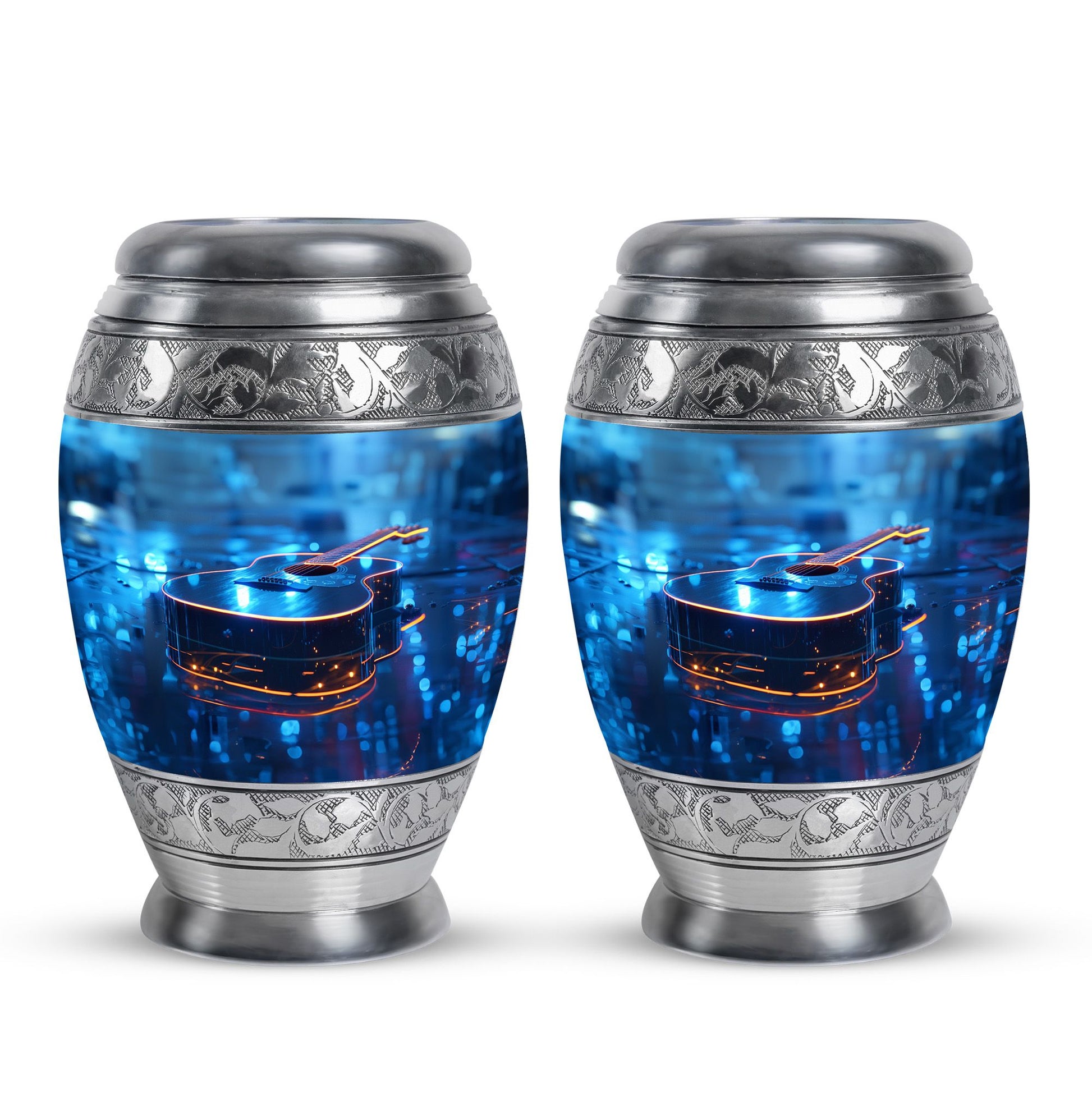 Guitar Urns For Human Ashes Medium Size Funeral, Ashes Memorial Urn