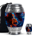 Guitar Urns For Human Ashes Adult Man Large Funeral, Ashes Urn