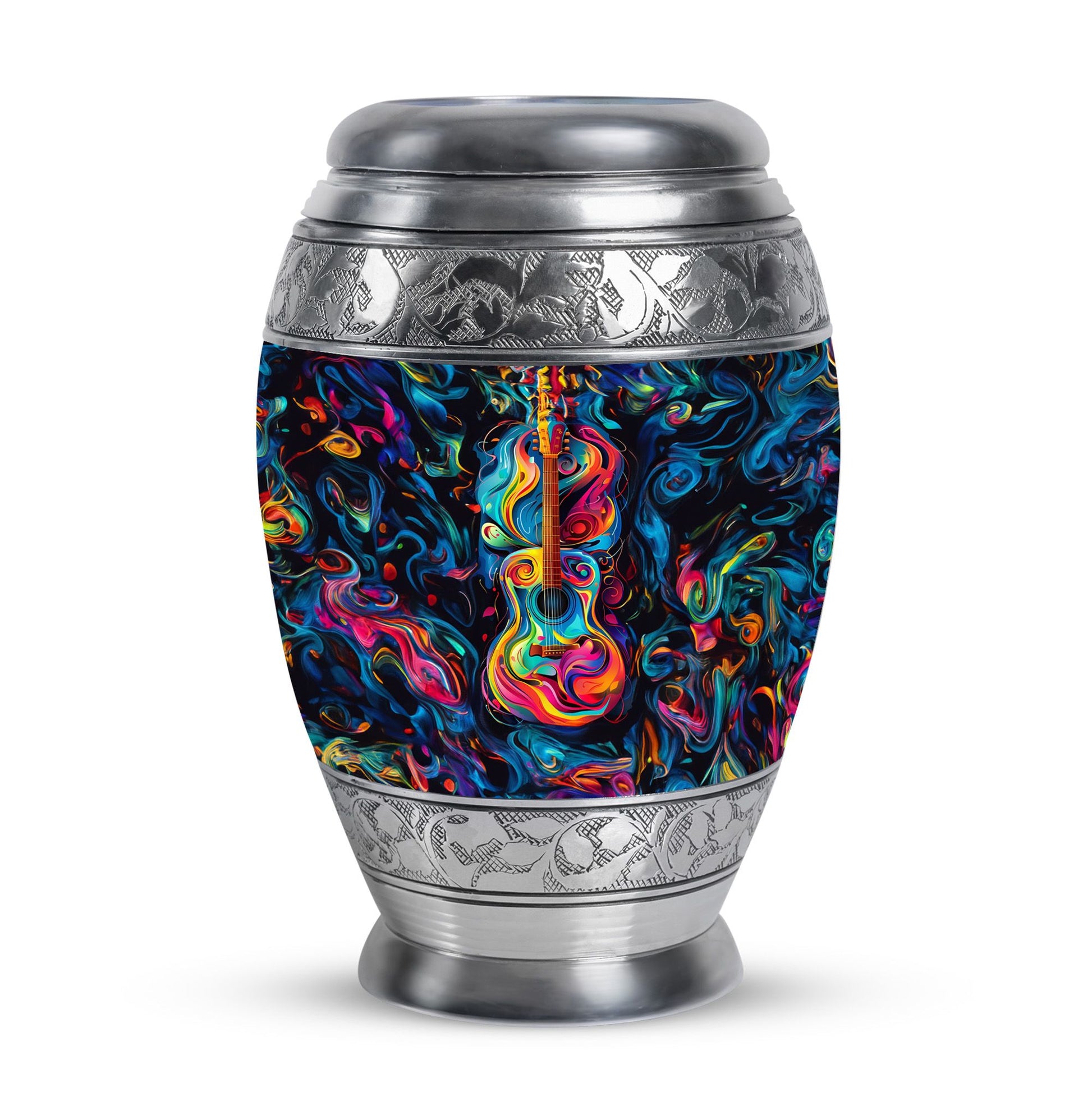 Guitar Urn For Human Ashes - Burial Urns For Men & Women