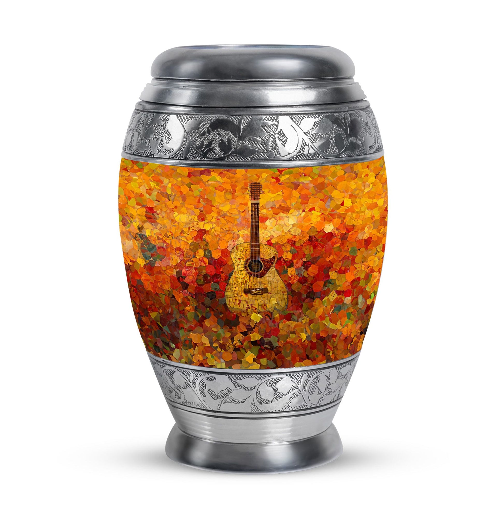 Guitar Cremation Urns For Human Ashes Funeral, Ashes Urn