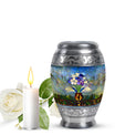 Stained Glass Urns For Human Ashes Large Funeral, Ashes Urn For Ashes