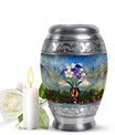 Stained Glass Urns For Human Ashes Large Funeral, Ashes Urn For Ashes