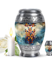 Stained Glass Cremation Urns Large & Small Combo - Funeral Urns For Man