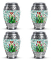 Stained Glass Cool Urns For Ashes - Funeral Urns For Man and Women