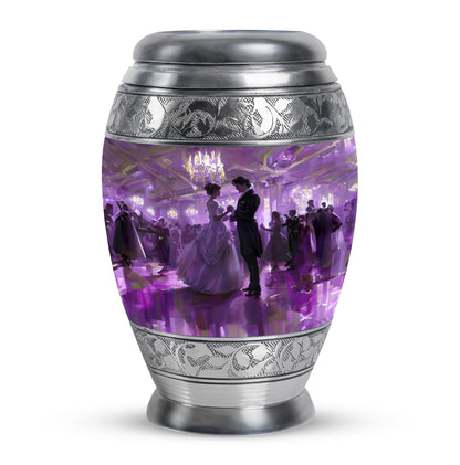 Personalized Dancer Memorial Urn for Human Ashes - 10-inch, 200 cu in - Yatskia