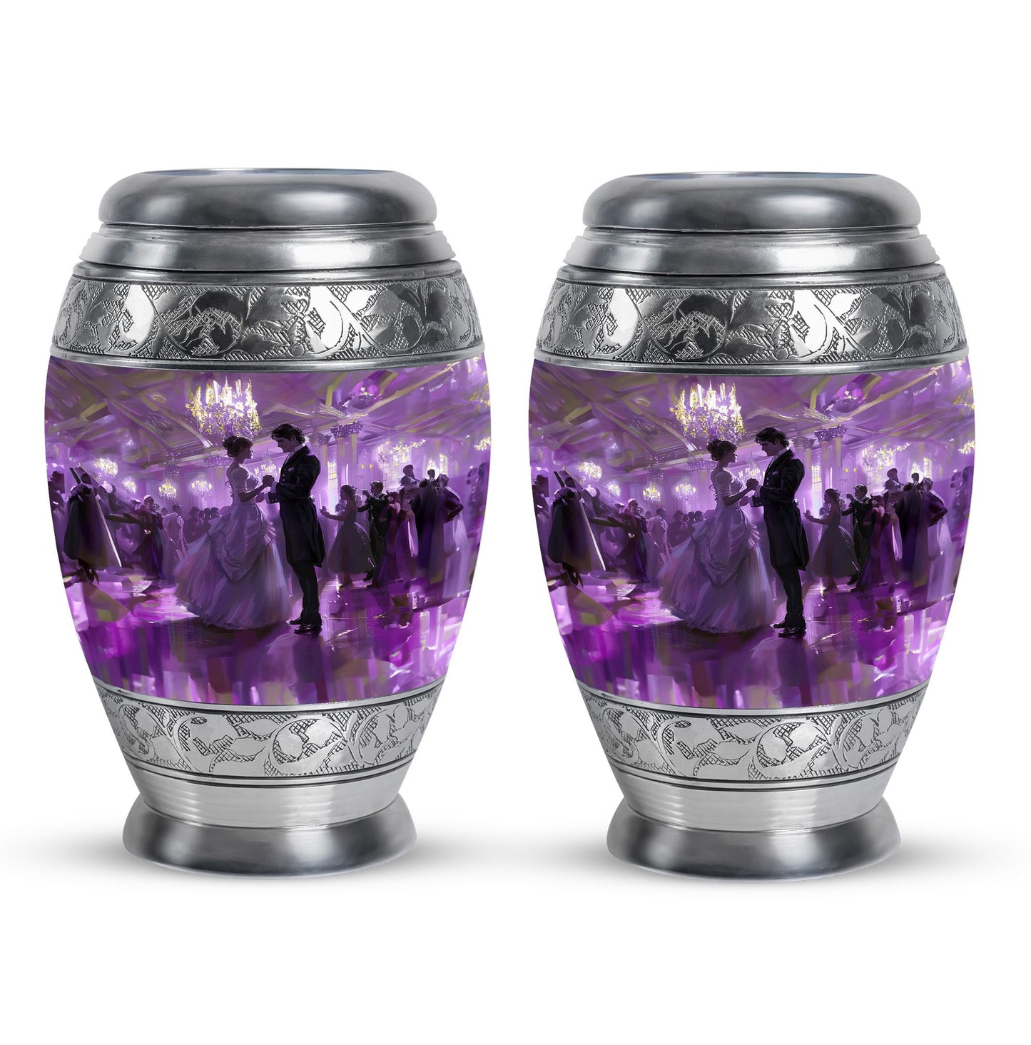 Personalized Dancer Memorial Urn for Human Ashes - 10-inch, 200 cu in - Yatskia