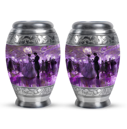 Personalized Dancer Memorial Urn for Human Ashes - 10-inch, 200 cu in - Yatskia