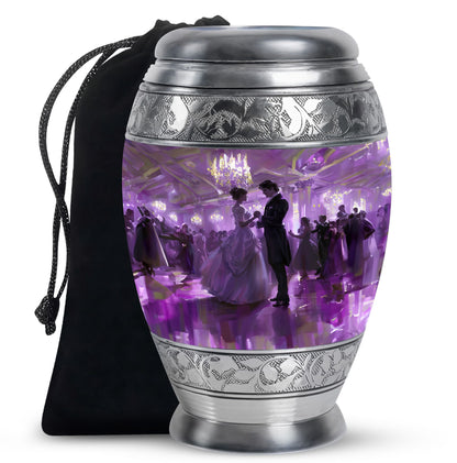 Personalized Dancer Memorial Urn for Human Ashes - 10-inch, 200 cu in - Yatskia