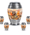 Elephant Family Urns For Human Ashes Adult Funeral, Ashes Urn