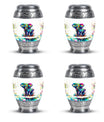 Elephant Family Burial Urn For Adult Ashes Large Funeral, Ashes Urn