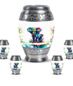 Elephant Family Burial Urn For Adult Ashes Large Funeral, Ashes Urn
