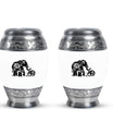 Elephant Family Medium Urn Funeral, Ashes Memorial Urn