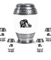 Elephant Family Medium Urn Funeral, Ashes Memorial Urn