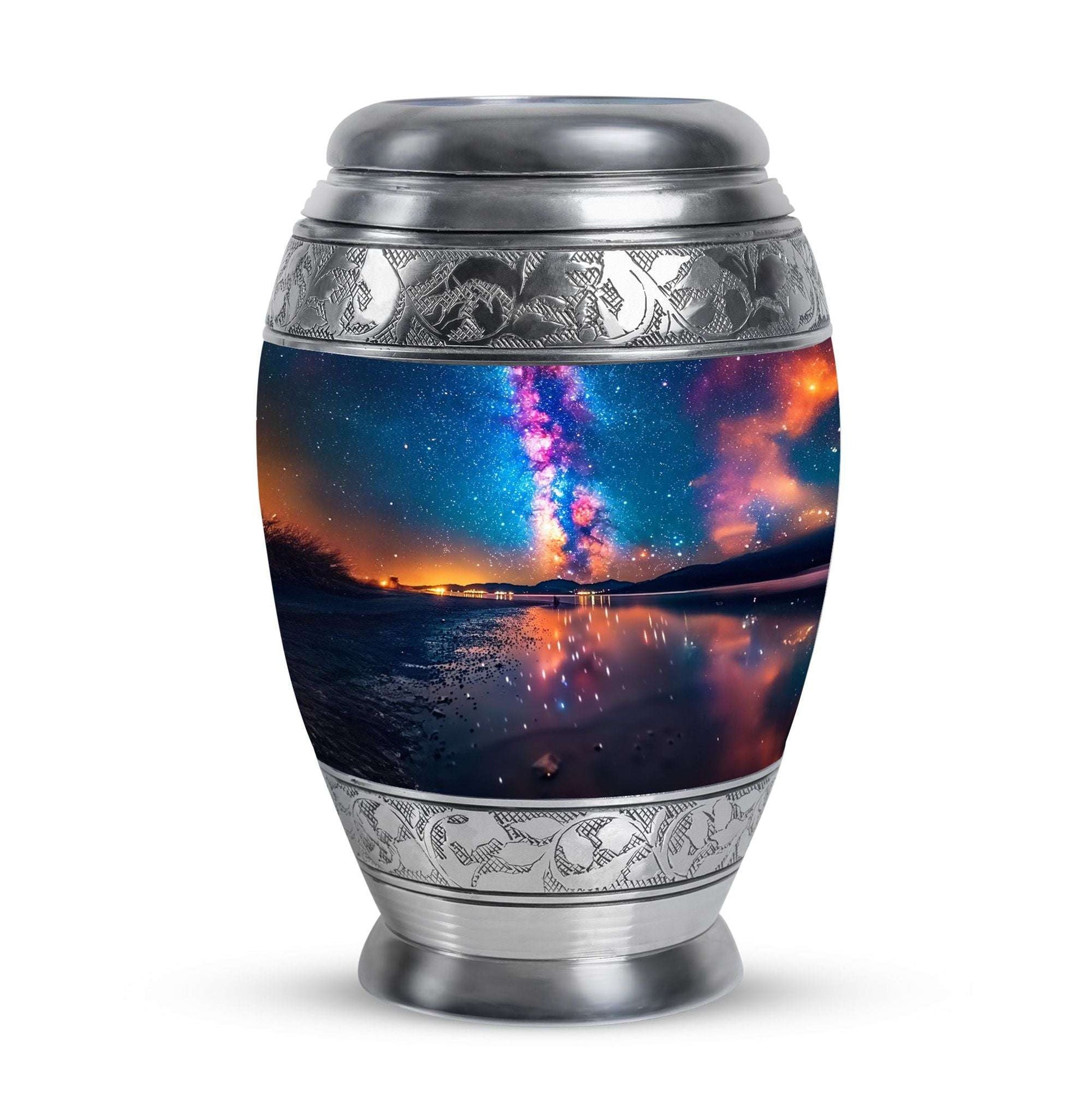 Milkyway Galaxy Cremation Urns For Adult Human Ashes Remains