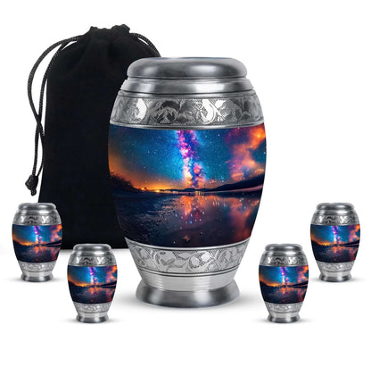 Milkyway Galaxy Cremation Urns For Adult Human Ashes Remains