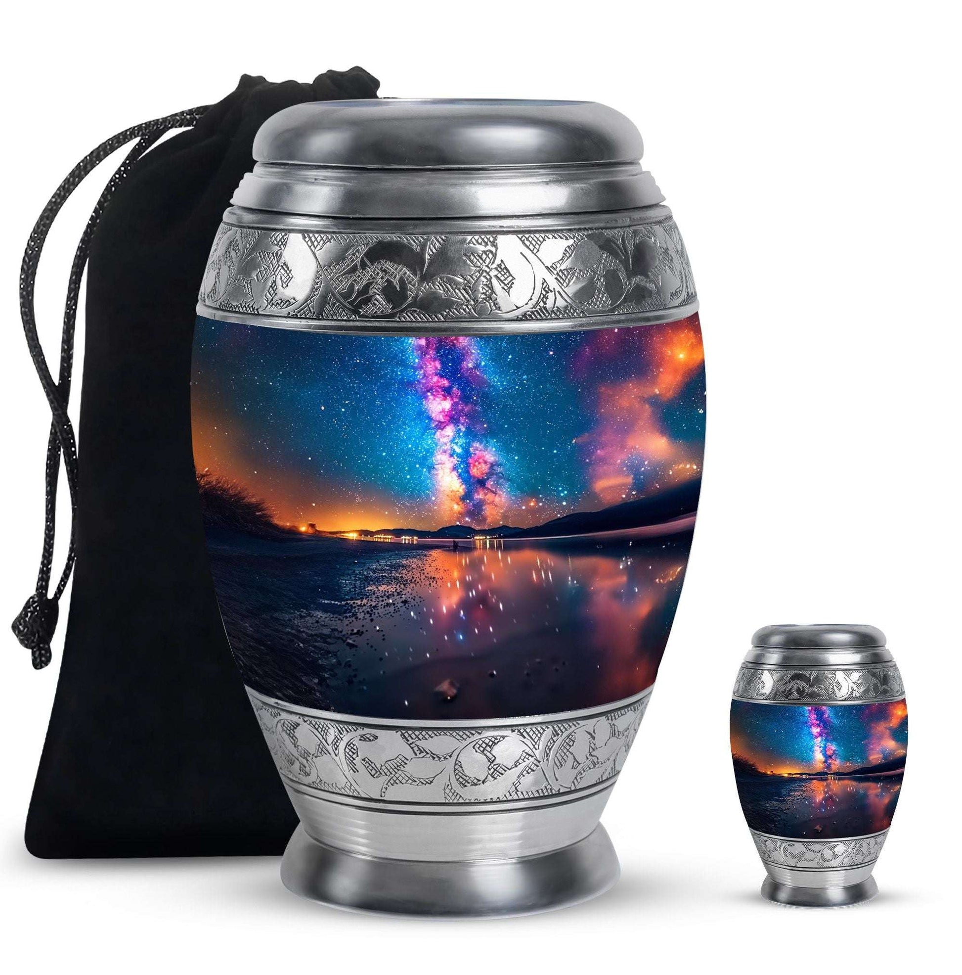 Milkyway Galaxy Cremation Urns For Adult Human Ashes Remains
