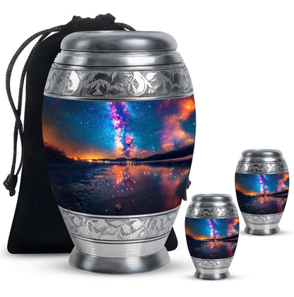 Milkyway Galaxy Cremation Urns For Adult Human Ashes Remains