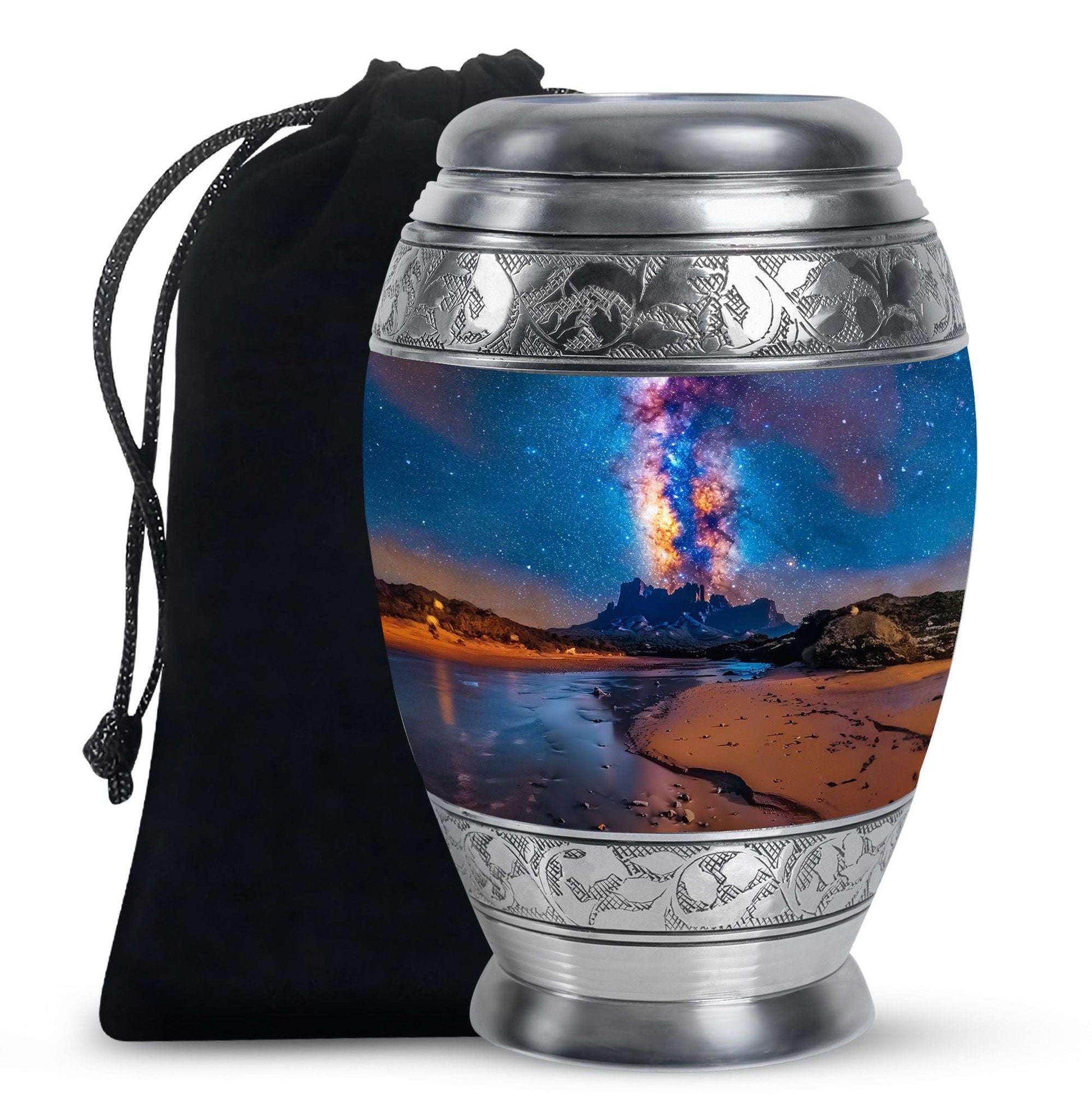 Milkyway Small & Large Urns For Ashes - Galaxy Cremation Urns