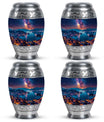 Milkyway Adult Urn Large Funeral Urn - Galaxy Decorative Urns For Ashes