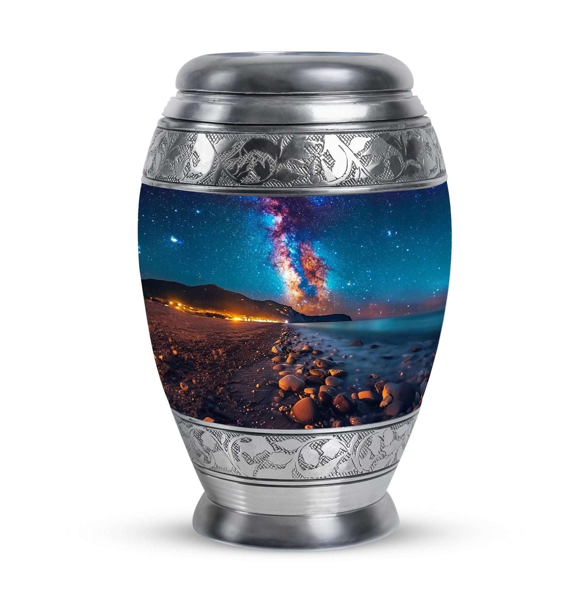 Milkyway Urns For Adults - Galaxy Cremation Urns For Male & Female