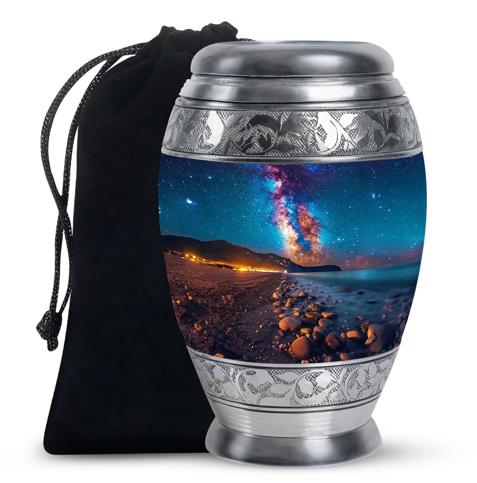 Milkyway Urns For Adults - Galaxy Cremation Urns For Male & Female