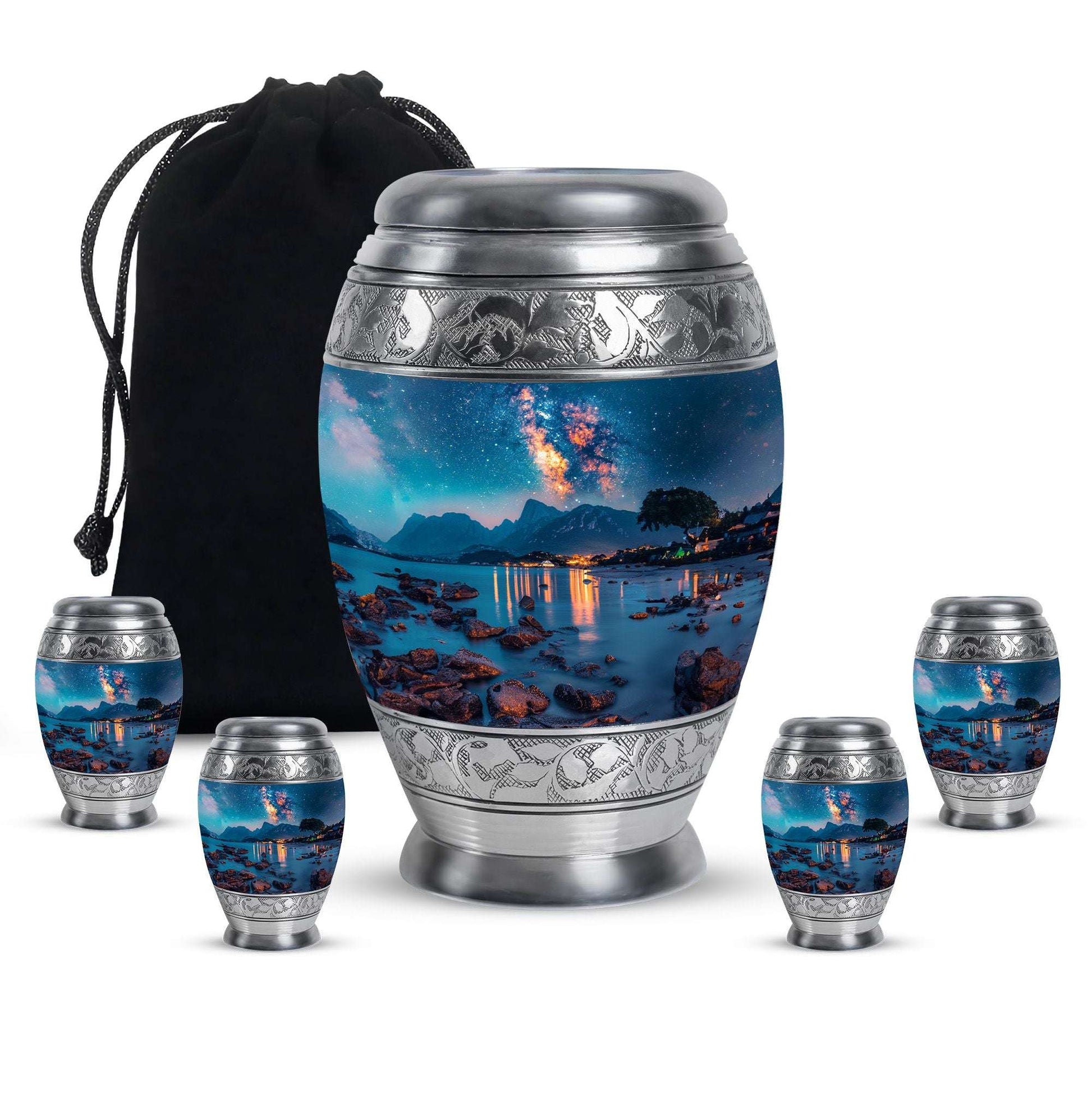 Milkyway Cremation Urns For Adult Human Ashes - Large & Small Urns