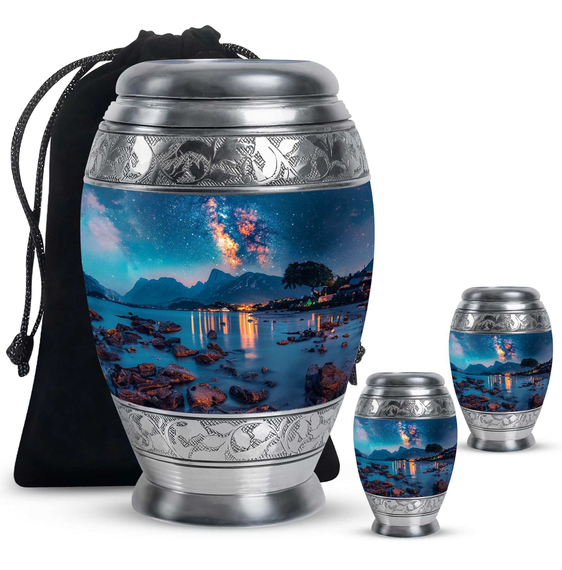 Milkyway Cremation Urns For Adult Human Ashes - Large & Small Urns