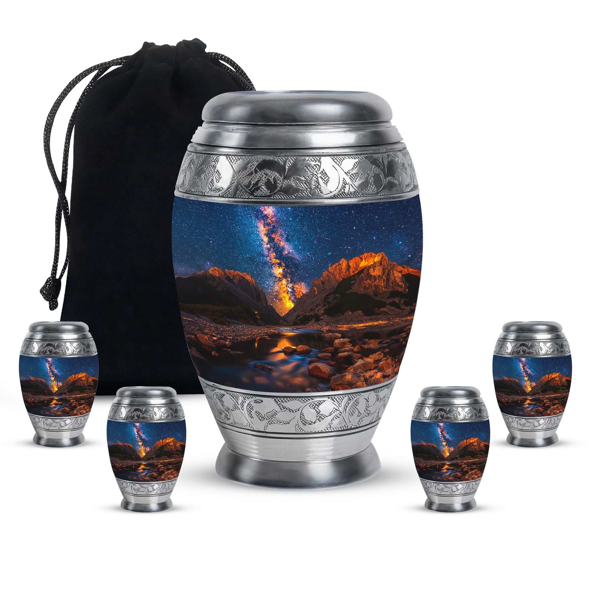 Milkyway Urn For Ashes - Galaxy Cremation Urns For Adults