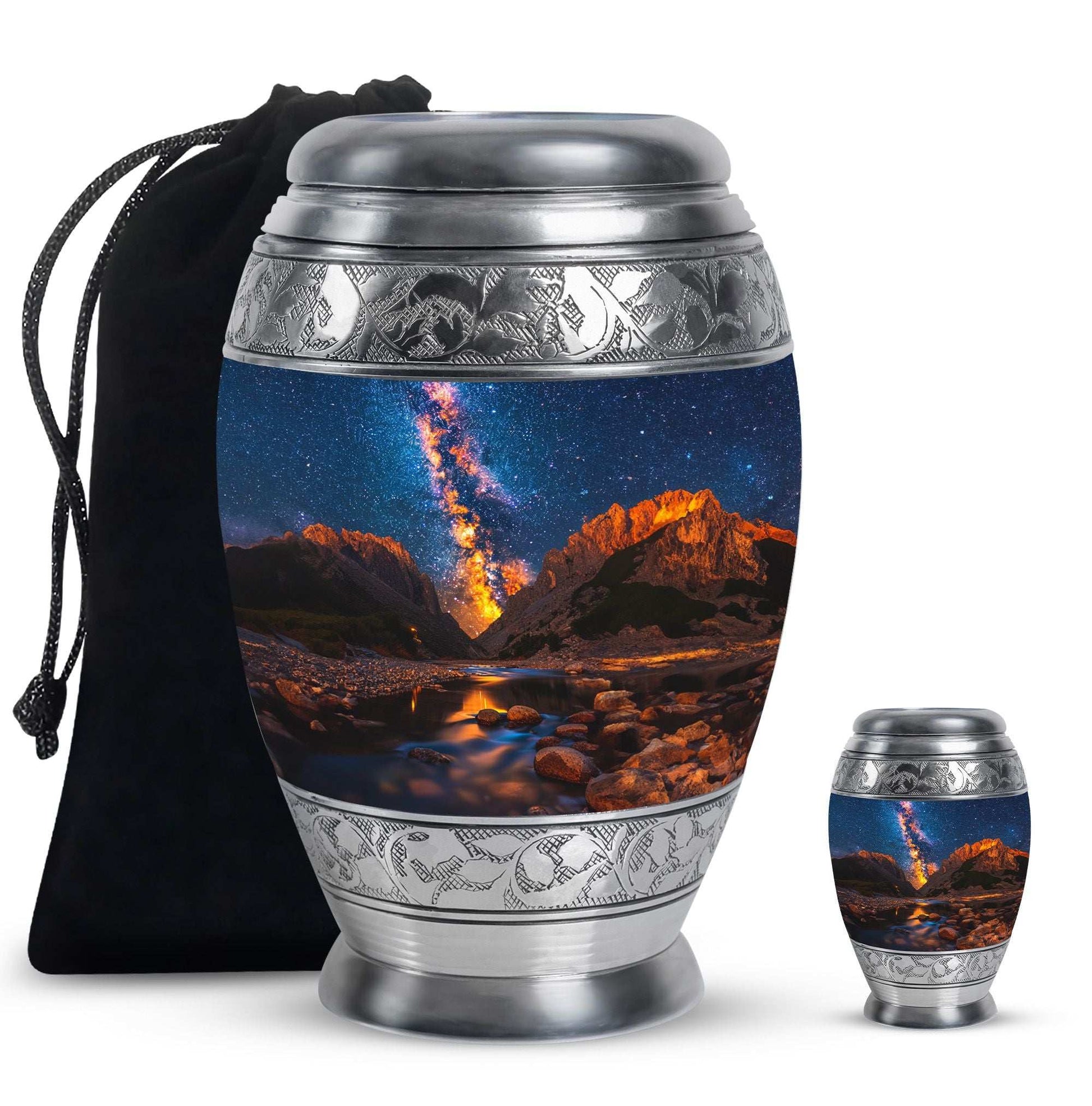 Milkyway Urn For Ashes - Galaxy Cremation Urns For Adults