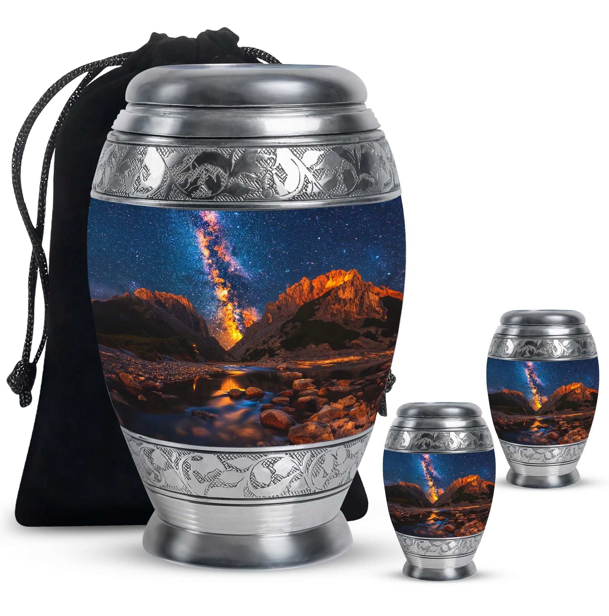 Milkyway Urn For Ashes - Galaxy Cremation Urns For Adults